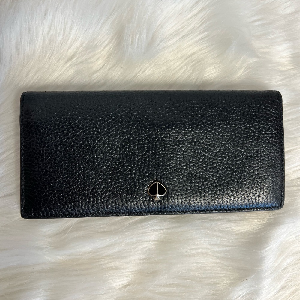 Kate Spade Black Leather Wallet